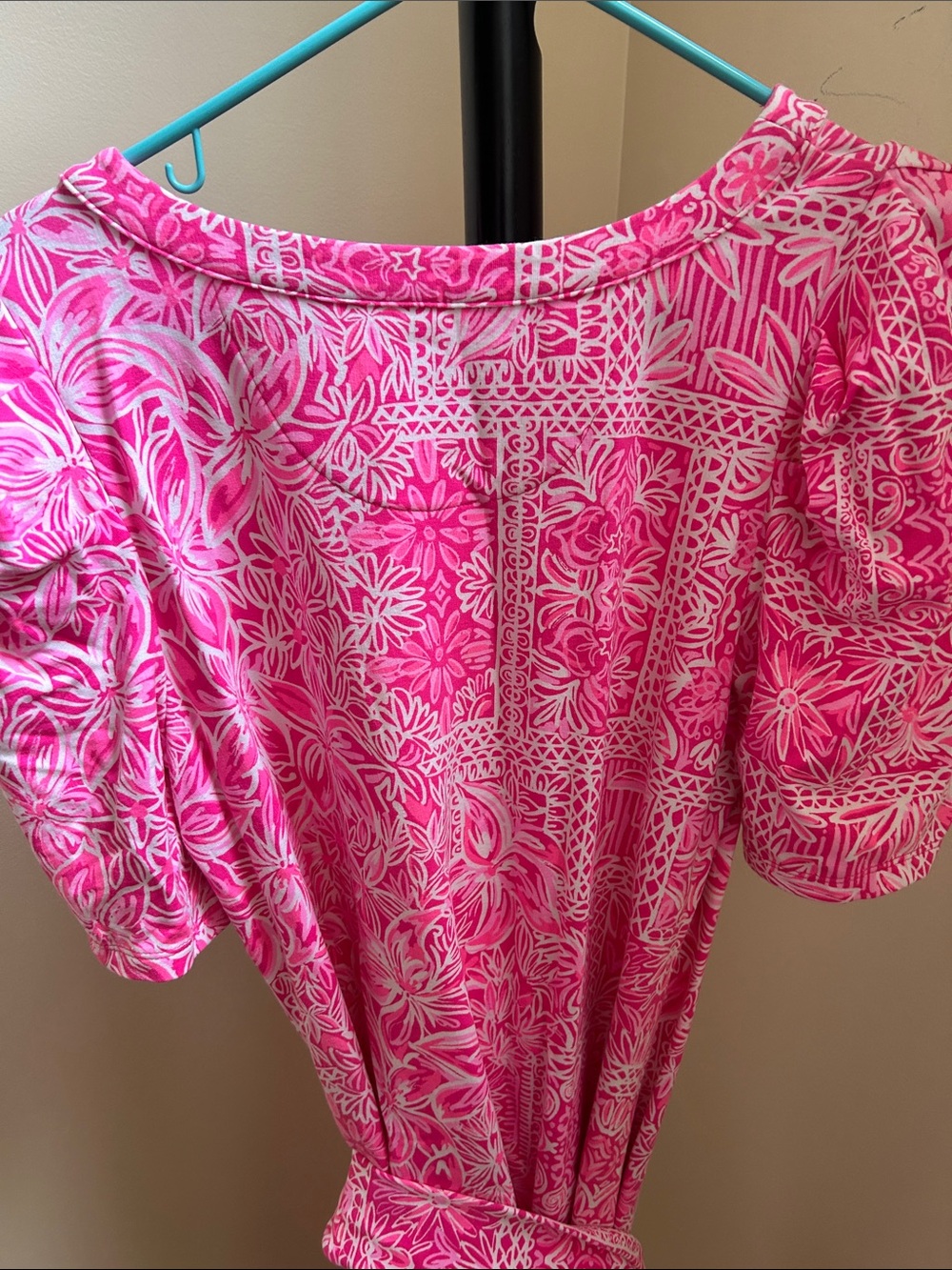 Lilly Pulitzer Harriet Piñata Pink New Blooms On The Block Dress Sz M - Picture 5 of 10